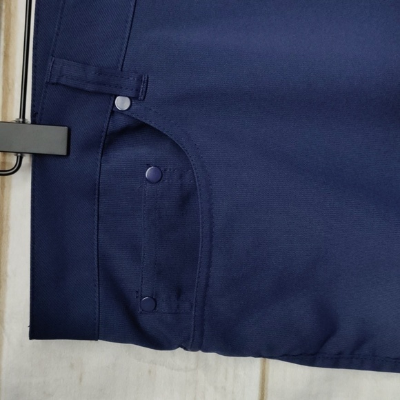 PGA Tour Golf Pants, Navy Blue Size 40X30 - Picture 3 of 13